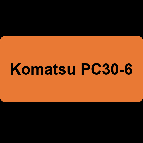 Komatsu PC30-6